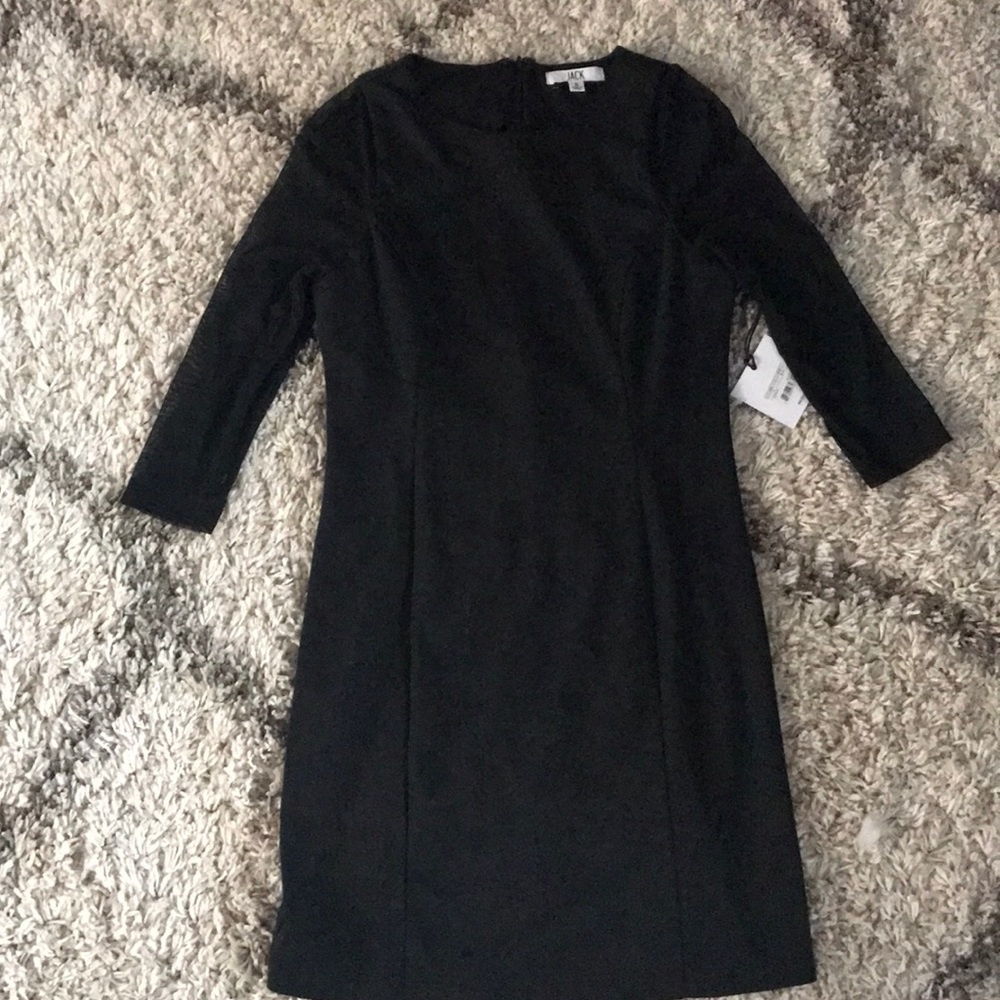 New black cocktail dress, size S
